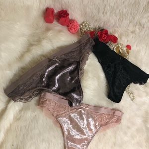 Pretty lace panty, elastic waist band, 3 for $14